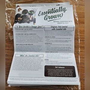 47 Essentially Grown Essential Oil Gardening Flyers bundle